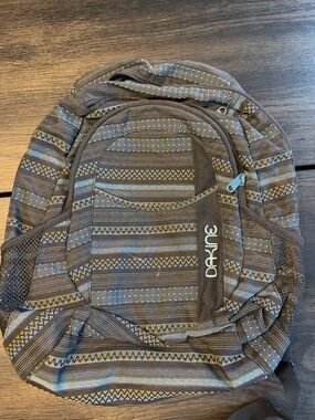 Dakine Brown & Tan Striped Men's Backpack